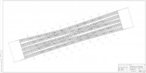 09Схема плана с показом несущих констукций
